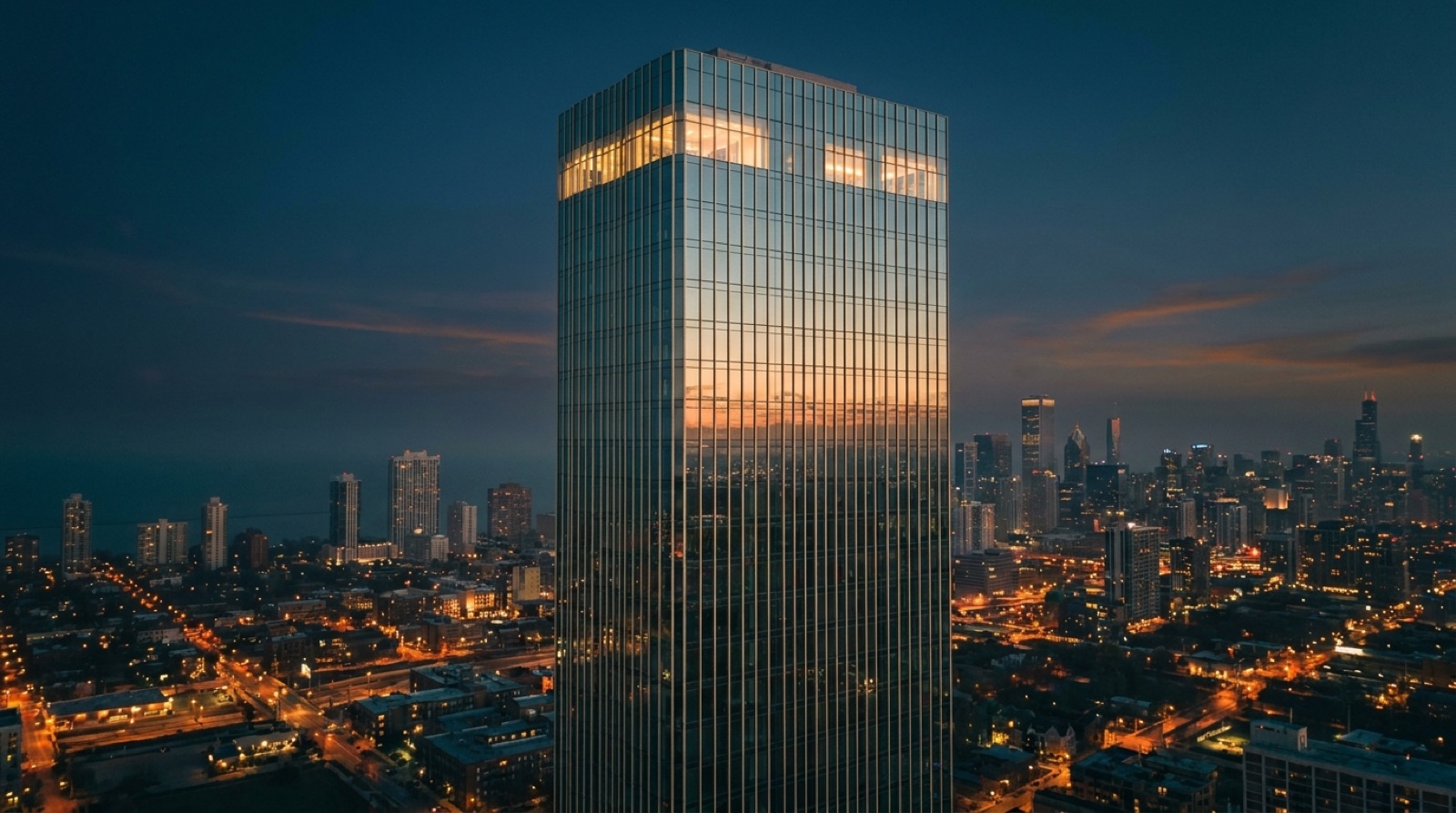 The Woodrow Residence website hero — luxury property